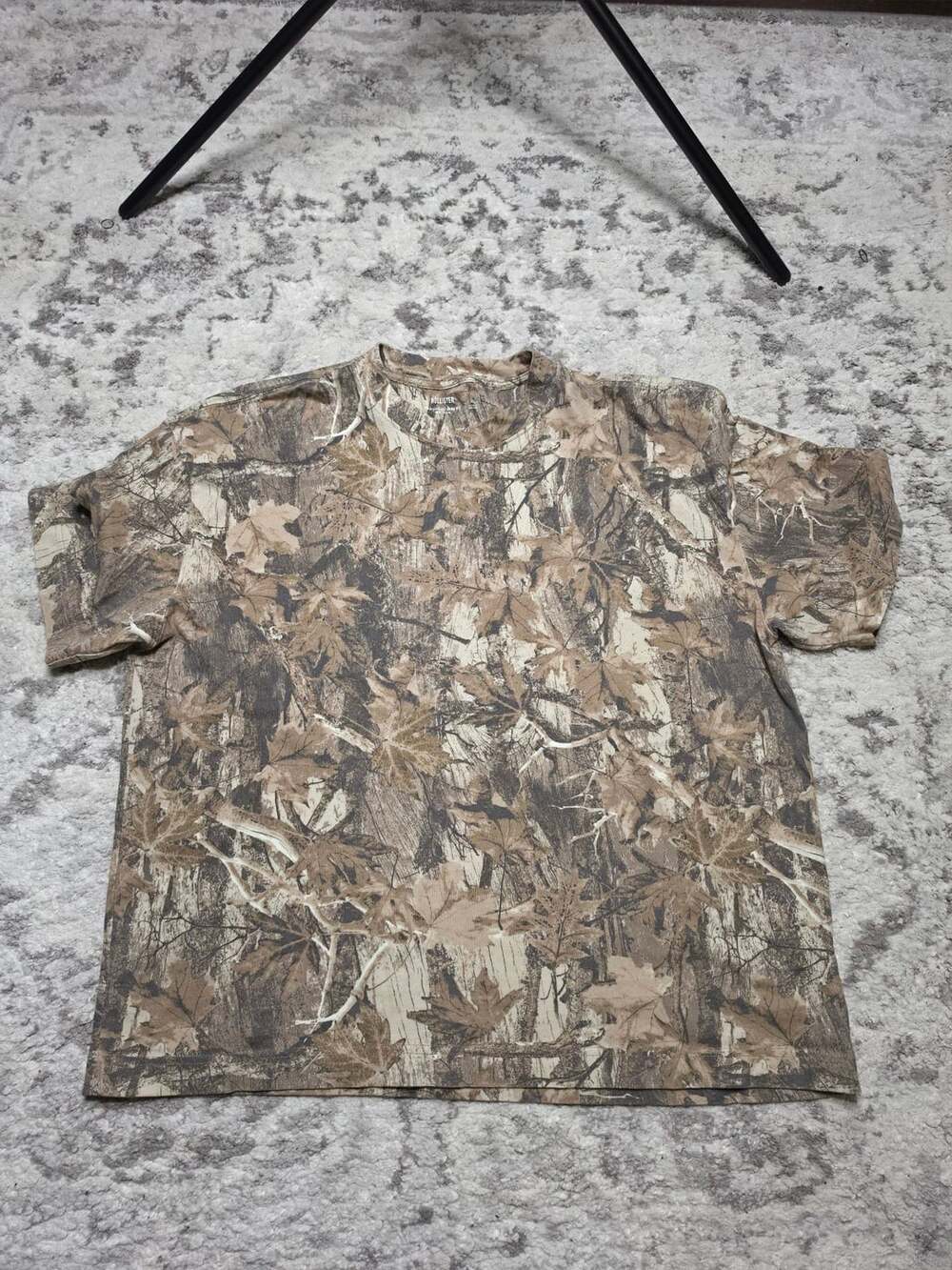 Hollister Heavyweight Boxy Fit T-Shirt Size XL Camo Cotton